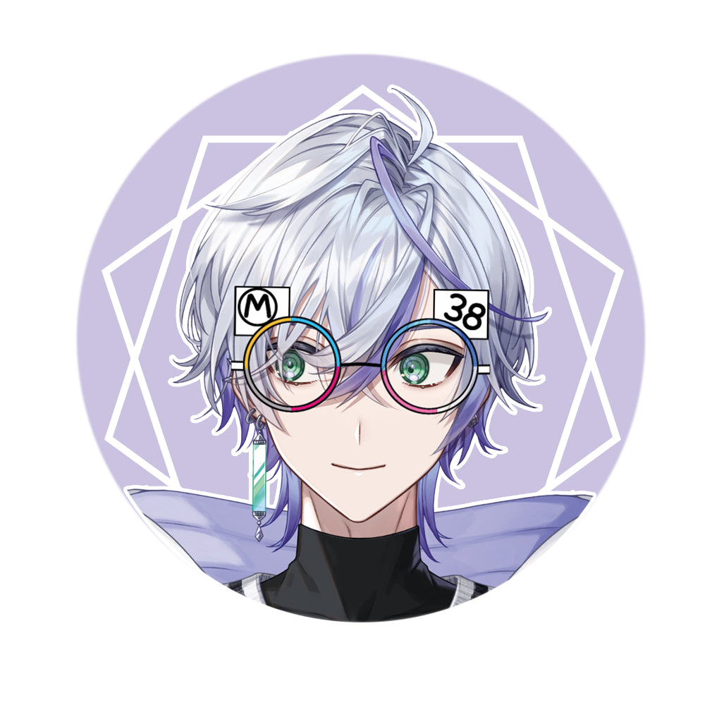 白内ヨウ 缶バッジ(A)