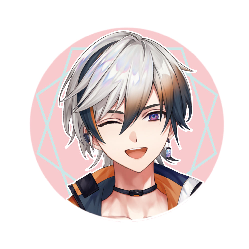 雨矢一弓 缶バッジ(B)