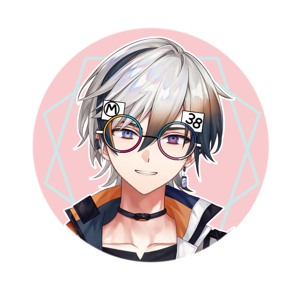 雨矢一弓 缶バッジ(A)