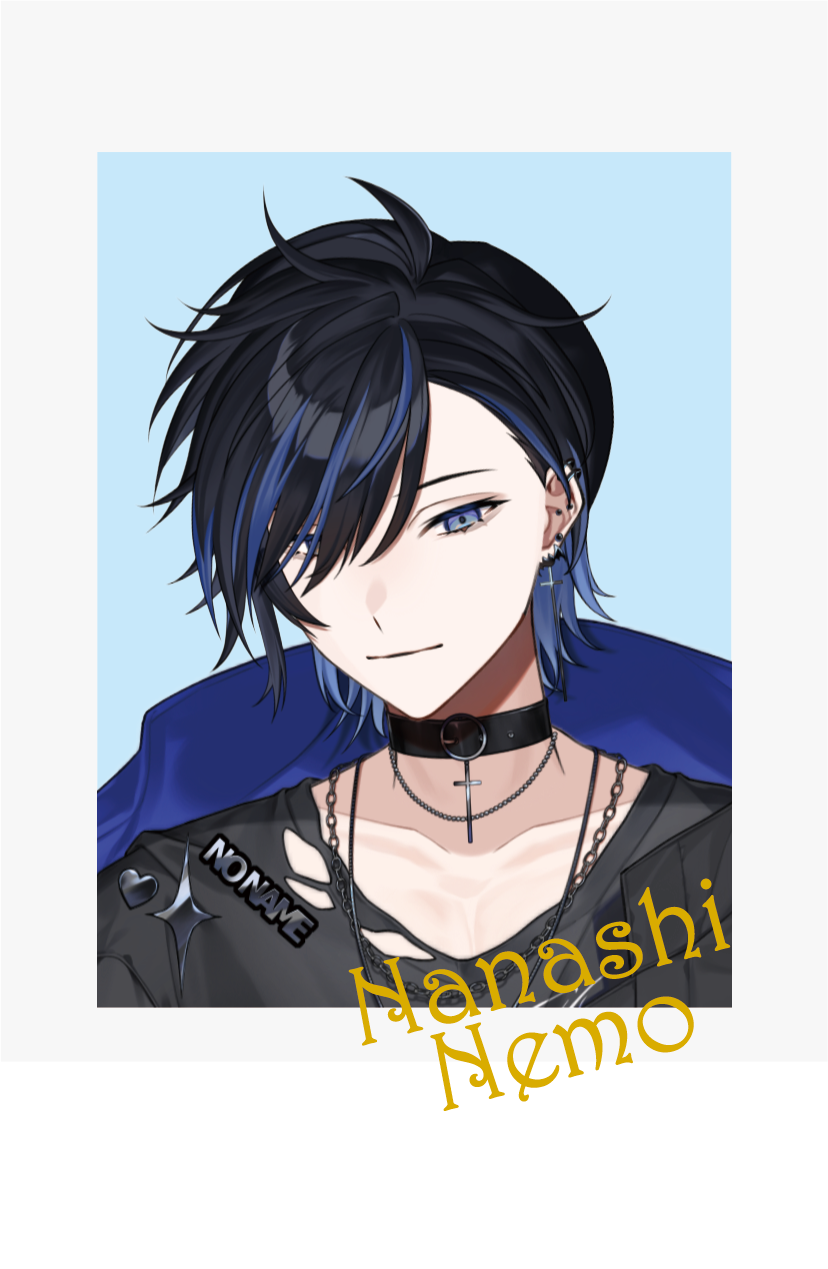 名無ネモ チェキ風カード2種セット